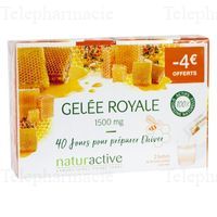 NATURACTIVE Gel&eacute;e royale Sticks &agrave; diluer