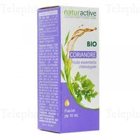 NATURACTIVE Huile Essentielle Bio Coriandre flacon 10ml