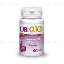 NATURAL NUTRITION Ubi Q10 pot de 30 g&eacute;lules