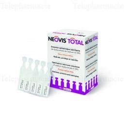 NEOVIS Total multi Emulsion ophtalmique lubrifiante Boite 30 unidoses de 0,4ml