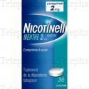 NICOTINELL menthe 2mg Bo&icirc;te de 36 comprim&eacute;s
