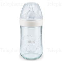 NUK BIBERON VERRE NATURE SEN