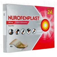 NUROFENPLAST 200 mg Empl&acirc;tre m&eacute;dicamenteux x4