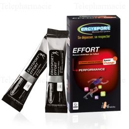 NUTERGIA Ergysport effort 6 sticks