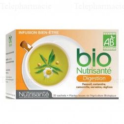 NUTRISANT&Eacute; Infusions digestion bio 20 sachets
