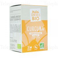 NUTRI'SENTIELS BIO Curcuma 30 comprim&eacute;s