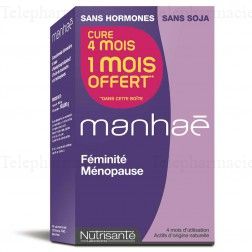 NUTRISANTE Manhae capsules sans hormone sans soja 120 g&eacute;lules