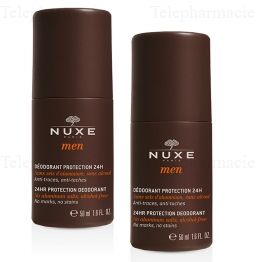 D&eacute;odorant protection 24h pour homme - Lot de 2 x 50 ml