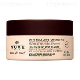 NUXE R&ecirc;ve de Miel Baume-Huile corps fondant au miel pot 200 ml