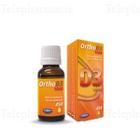 ORTHO D3 1000 - 20 ML
