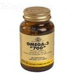 SOLGAR Om&eacute;ga-3 flacon de 60 capsules