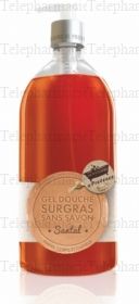 Gel Douche Surgras sans savon Santal 1L