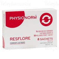 IMMUBIO Physionorm Resflore 8 sachets