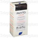 PHYTO Color n&deg;4 Chatain coloration permanente enrichie en pigments v&eacute;g&eacute;taux