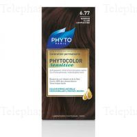 PHYTO Color n&deg;6.77 Marron Clair coloration permanente enrichie en pigments v&eacute;g&eacute;taux