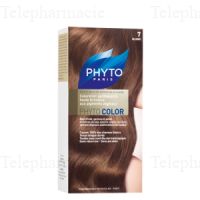 PHYTO Color n&deg;7 Blond coloration permanente enrichie en pigments v&eacute;g&eacute;taux