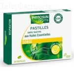 PHYTOSUN Ar&ocirc;ms Pastilles Citron sans sucres