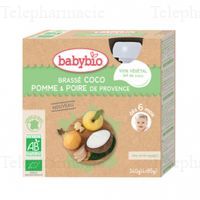 BABYBIO GOURDE LAIT COCO/POM