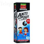 CINQ SUR CINQ Shampoing Gel anti poux et lentes 100ml