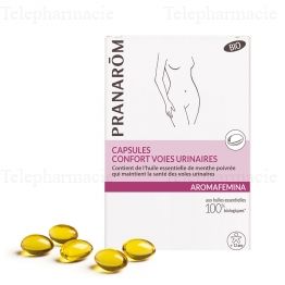 PRANAROM Aromafemina - Capsules confort voies urinaires bio x30 capsules