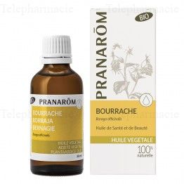 PRANAROM Huile v&eacute;g&eacute;tale - Huile de Bourrache 50ml bio