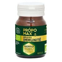 LEHNING Propomax - G&eacute;lules immunit&eacute; extrait de propolis bio x40