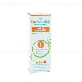 PURESSENTIEL Huile essentielle de Sapin de Sib&eacute;rie flacon 10 ml
