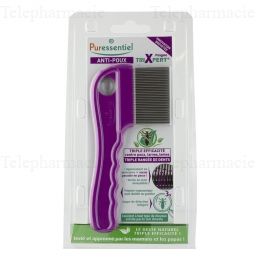 PURESSENTIEL Peigne Anti-poux TriXpert
