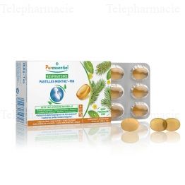 PURESSENTIEL Respiratoire Pastilles Menthe-Pin x18 pastilles