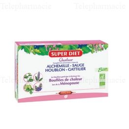 SUPERDIET Quatuor Bouff&eacute;es de Chaleur 20 Ampoules de 15ml