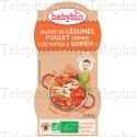 BABYBIO Repas du Midi - Mijot&eacute; de l&eacute;gumes Poulet fermier du Poitou, Quinoa