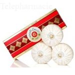 ROGER & GALLET Extra Vieille Savon parfum&eacute; Jean Marie Farina Lot de 3 x 100g