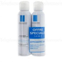 LA ROCHE-POSAY D&eacute;odorant 48h peaux sensibles 2 a&eacute;rosols x 150ml