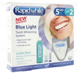 Syst&egrave;me de Blanchiment des Dents Lumi&egrave;re Bleue 2 semaines