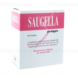 SAUGELLA Poligyn lingettes 10 lingettes