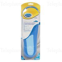 SCHOLL Expert support - Semelles de confort chaussures plates et d&eacute;contract&eacute;es Taille 41,5/46,5