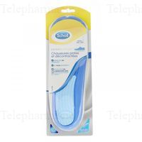 SCHOLL Expert support - Semelles de confort chaussures plates et d&eacute;contract&eacute;es Taille 35,5/40,5