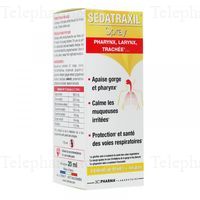 LES 3 CH&Ecirc;NES S&eacute;datraxil spray gorge 20ml