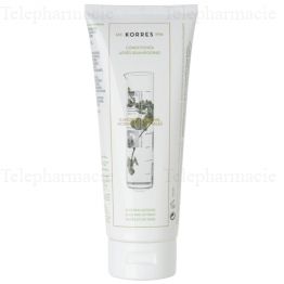 KORRES Apr&egrave;s-shampooing - Cheveux normaux, usage fr&eacute;quent - Aloes & Dictame tube 200ml