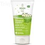 WELEDA Kids Shower & Shampoo Citron vert p&eacute;tillant tube 150ml
