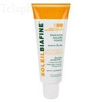 SOLEIL BIAFINE Emulsion solaire visage SFP30 double protection tube 50ml