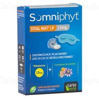 SANT&Eacute; VERTE Somniphyt total nuit lp 1.9mg 15 comprim&eacute;s