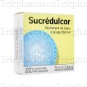 SUCREDULCOR Edulcorant &agrave; la saccharine Bo&icirc;te de 600 comprim&eacute;s
