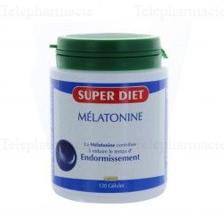 SUPERDIET M&eacute;latonine 120 g&eacute;lules