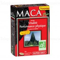 SUPERDIET Maca bio vitalit&eacute; 90 g&eacute;lules