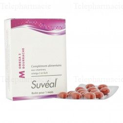SUVEAL M Om&eacute;ga 3 bourrache 30 capsules