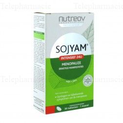 NUTREOV Sojyam intensif 24h m&eacute;nopause d&eacute;sagr&eacute;ments intenses 30 comprim&eacute;s