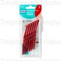 Brossettes interdentaires avec manche 0.5mm x6