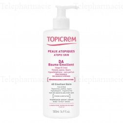 Da baume emollient peaux sensibles tres s&egrave;ches et atopiques 500ml