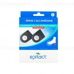 EPITACT Talonnettes physio'choc &eacute;pine calcan&eacute;enne Taille S - Femme